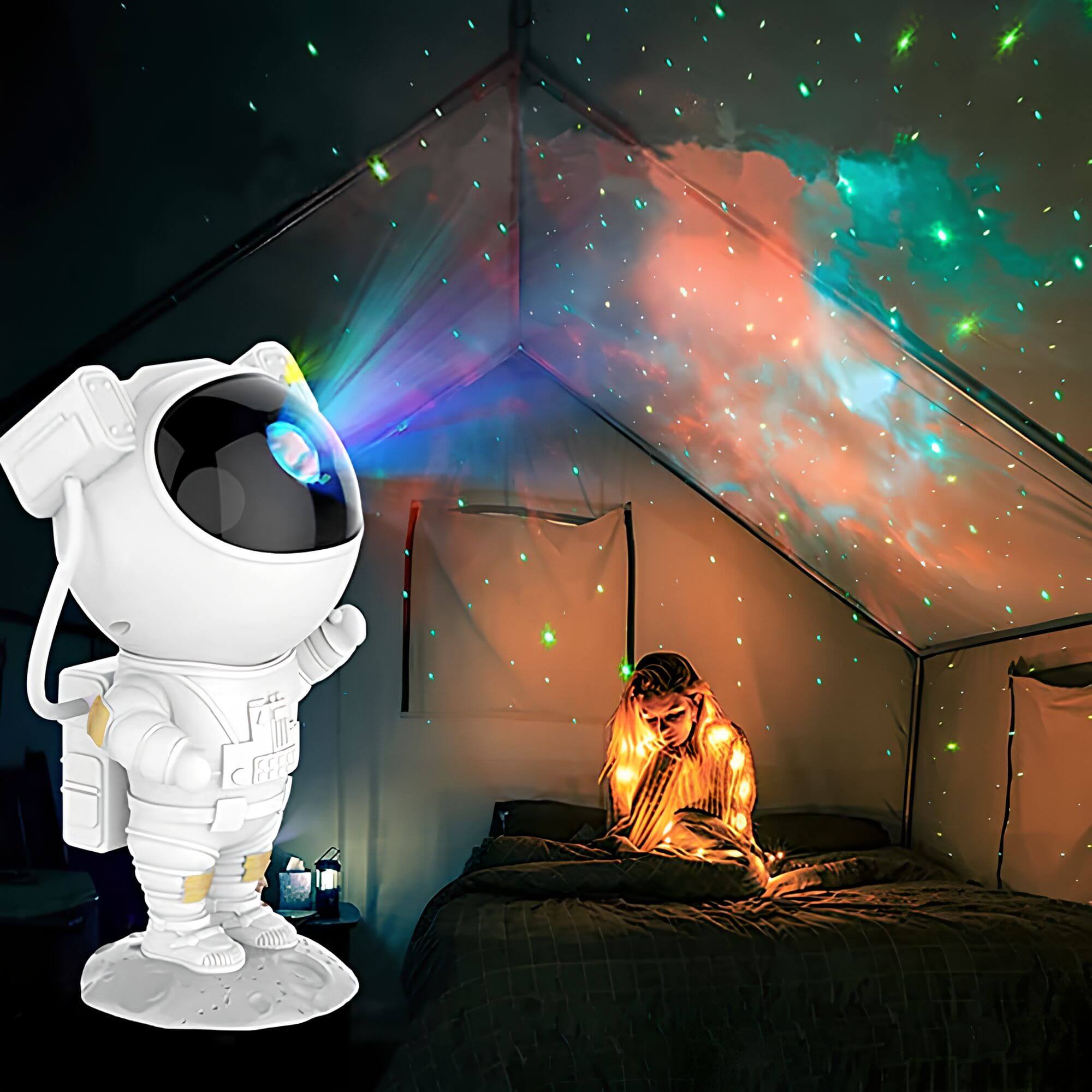 Astronaut Sternenhimmel LED Projektor – Zauberhafte Atmosphäre