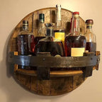 Authentischer Wandflaschenhalter aus Holz Mivoza Deutschland
