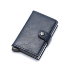 Aluminum Card Holder with Money Clip – RFID Protected