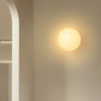 Wandlampe Glas rund mit G9-Fassung – Moderne Kugelform
