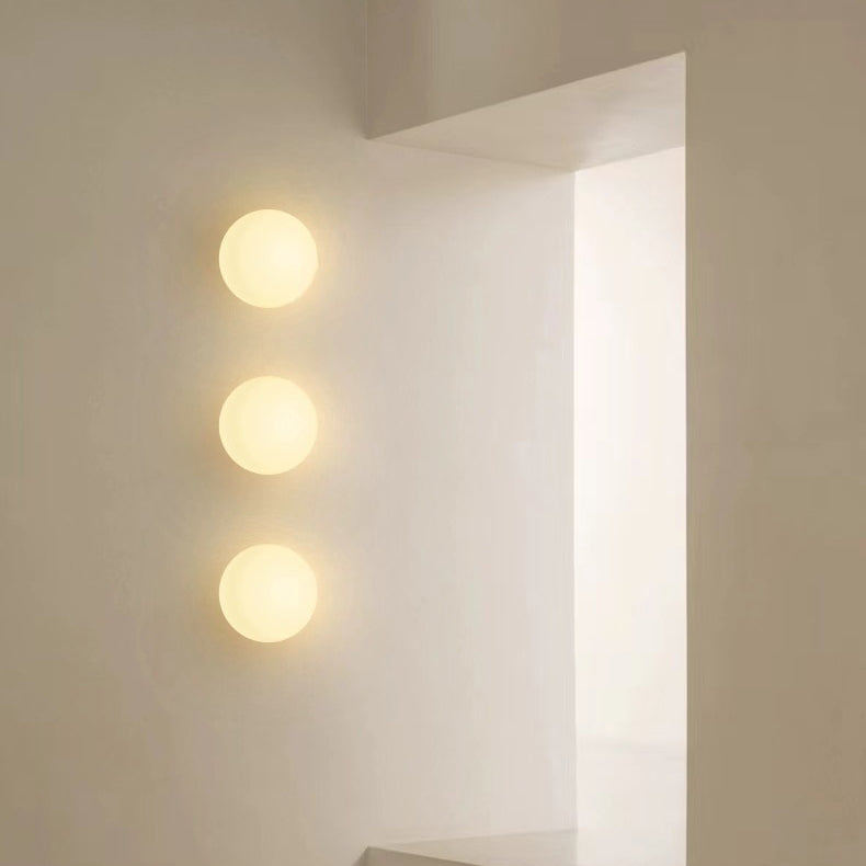Wandlampe Glas Kugel Modern – Minimalistische Wandleuchte