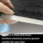 Non-slip bath mat 40-90 cm – Extra soft and quick-drying