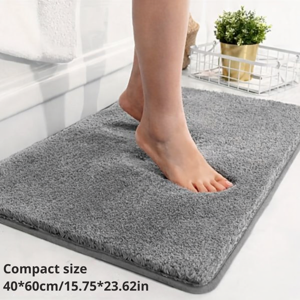 Non-slip bath mat 40-90 cm – Extra soft and quick-drying