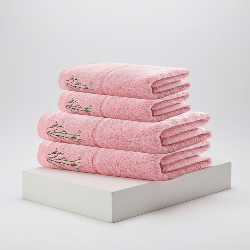 Handtuchset Bambus – Antibakteriell und ultraabsorbierend