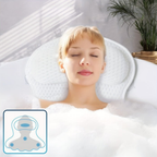 Ergonomic Bath Pillow with Neck Support – Mesh Material