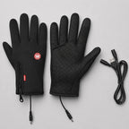 Beheizte Handschuhe USB mit Fleecefutter wasserdicht