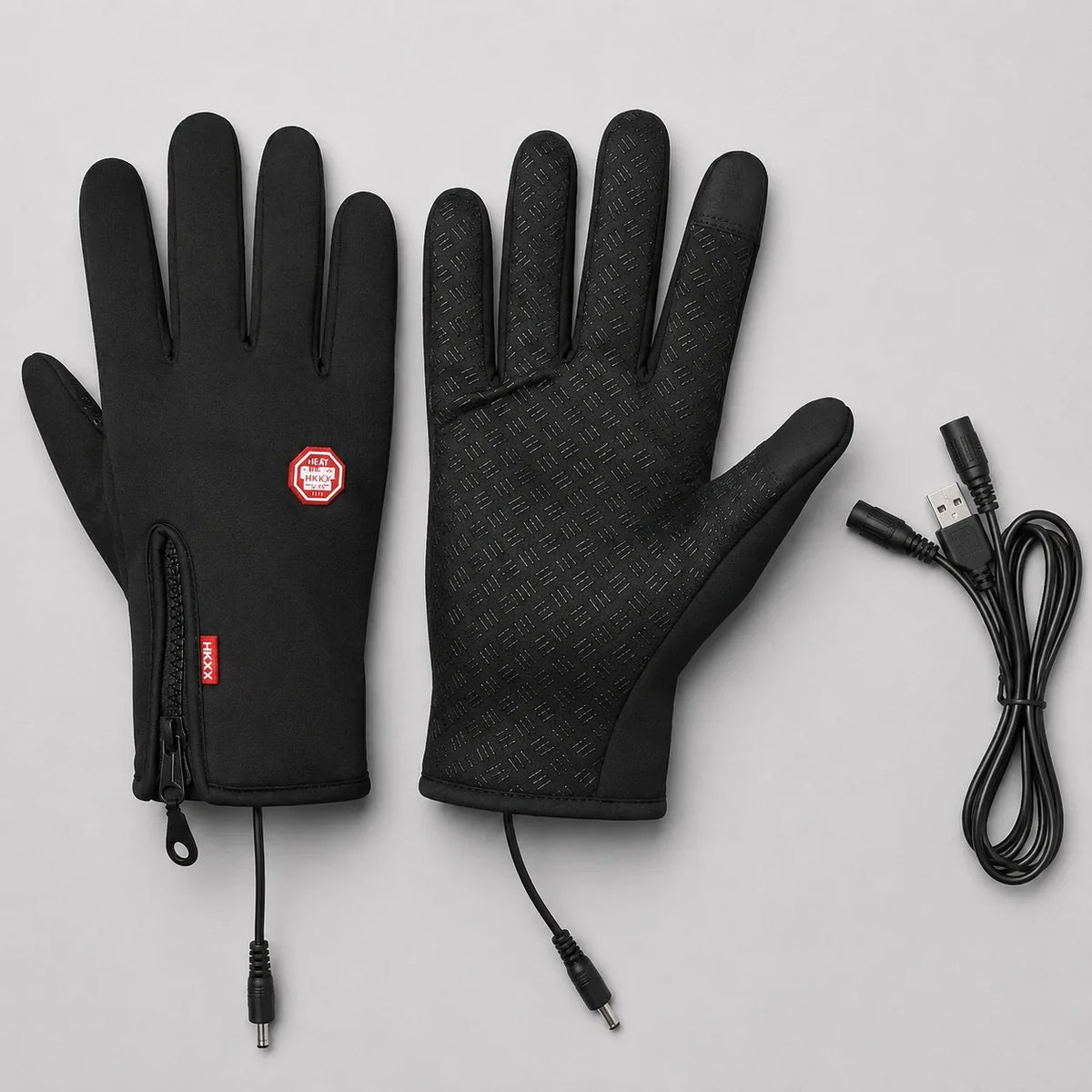 Beheizte Handschuhe USB mit Fleecefutter wasserdicht