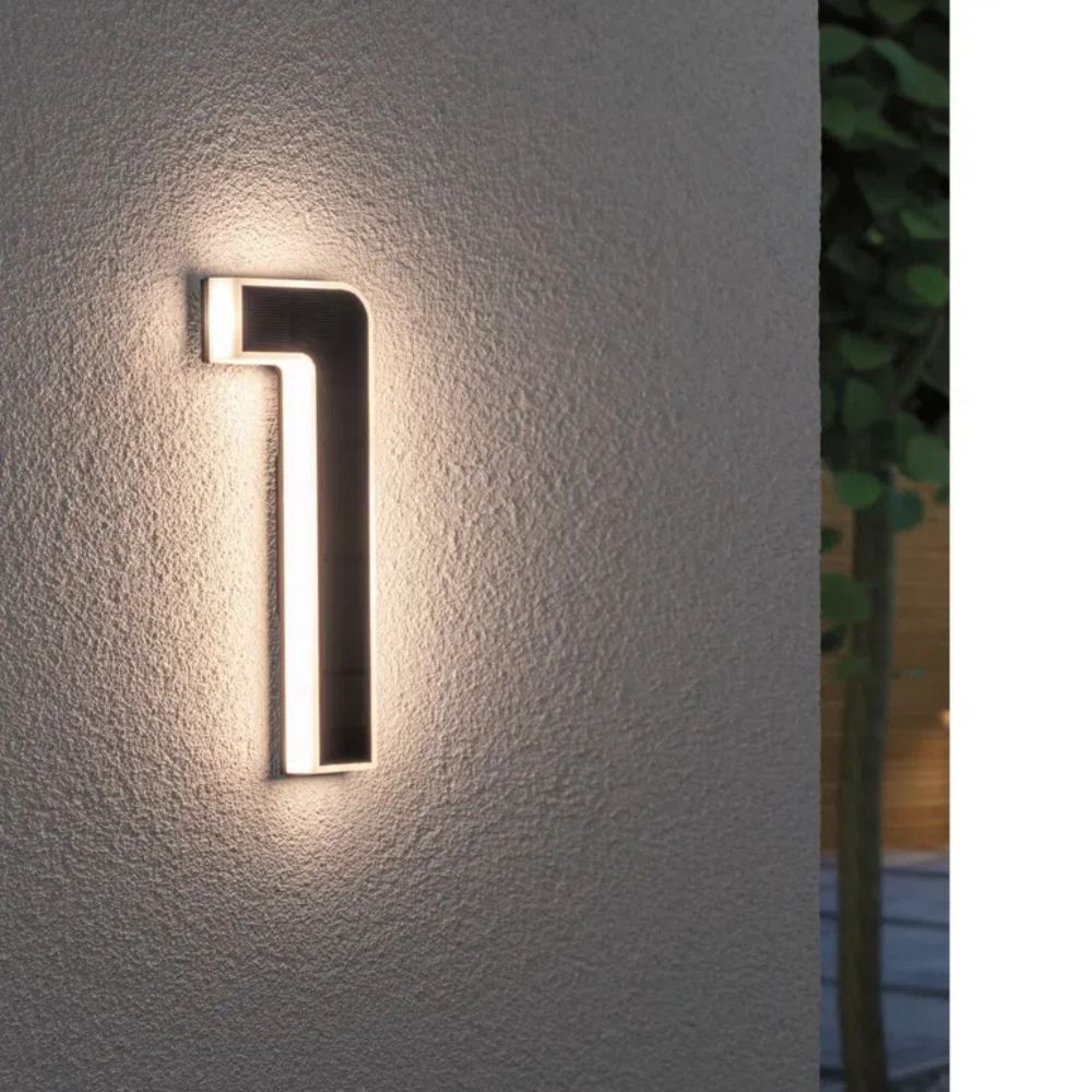 Beleuchtete Hausnummer LED – Klare Sichtbarkeit Tag und Nacht
