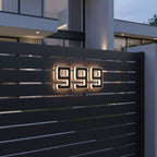 Illuminated House Number LED – Clear Visibility Day and Night