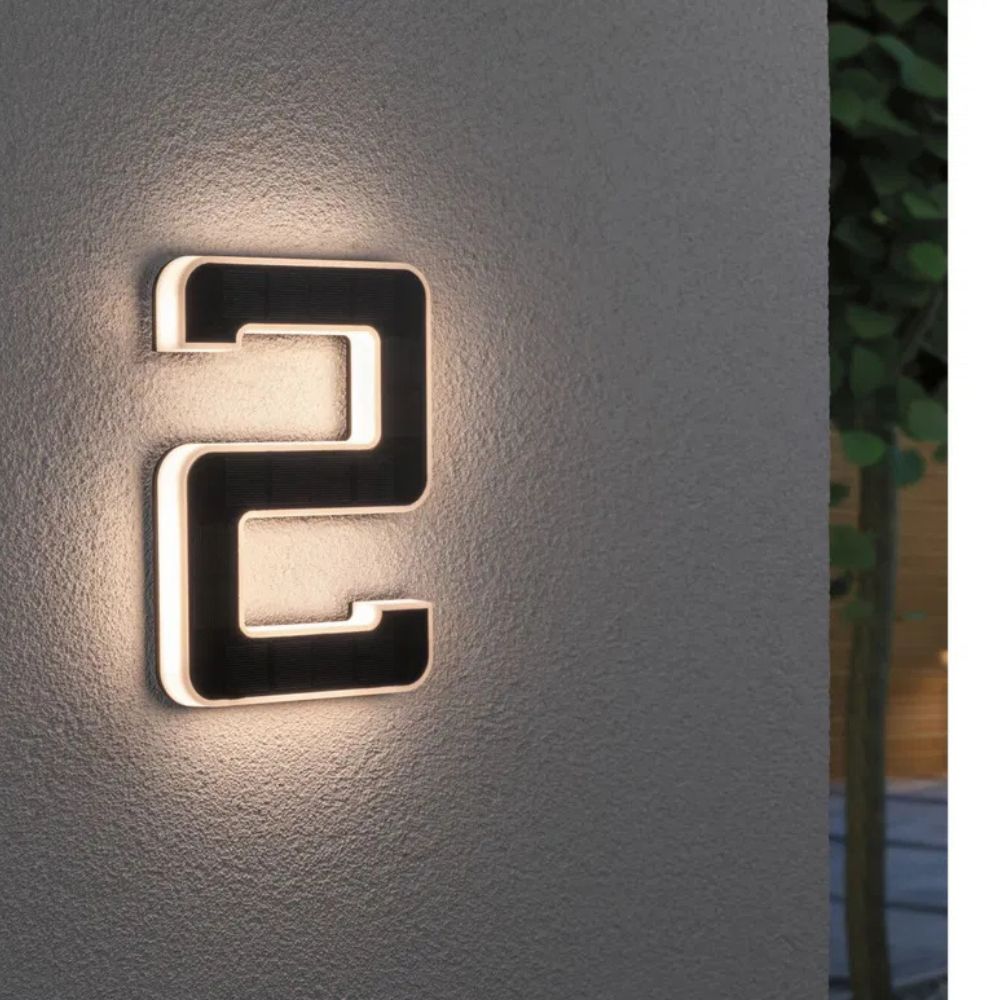 Beleuchtete Hausnummer LED – Klare Sichtbarkeit Tag und Nacht