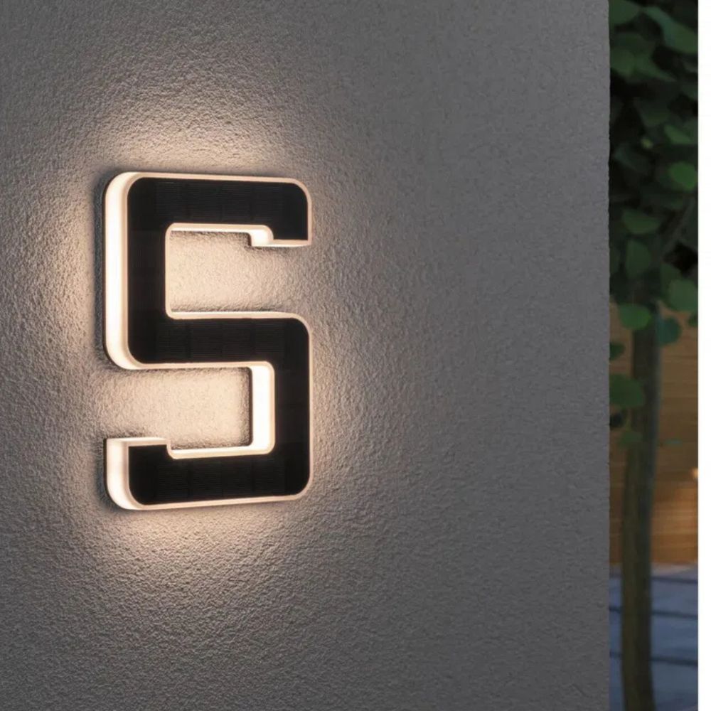 Beleuchtete Hausnummer LED – Klare Sichtbarkeit Tag und Nacht
