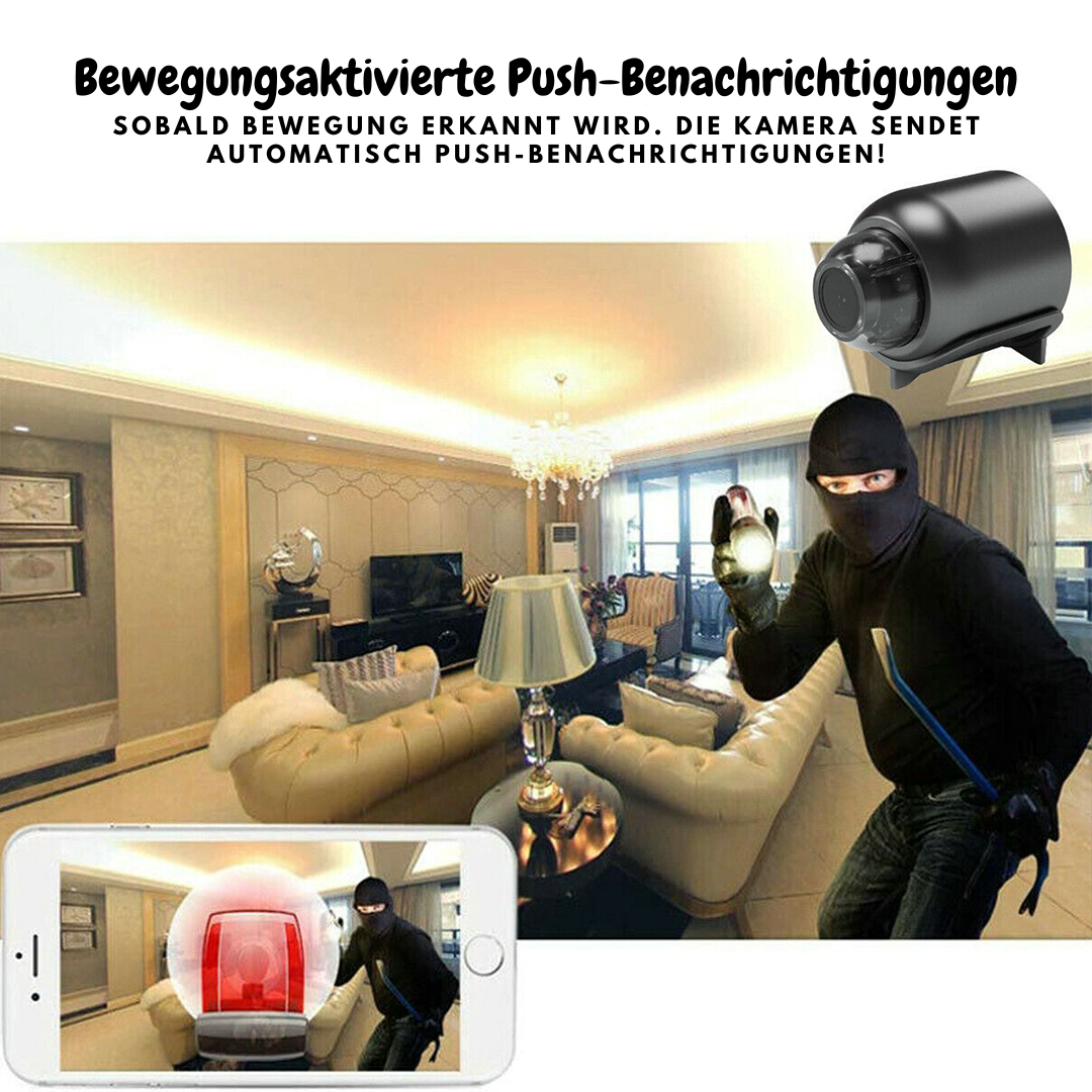 Mini-Überwachungskamera WiFi HD – Kompakt und unauffällig
