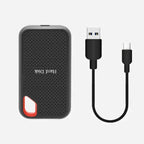 Portables Externes SSD-Laufwerk mit USB-Typ-C