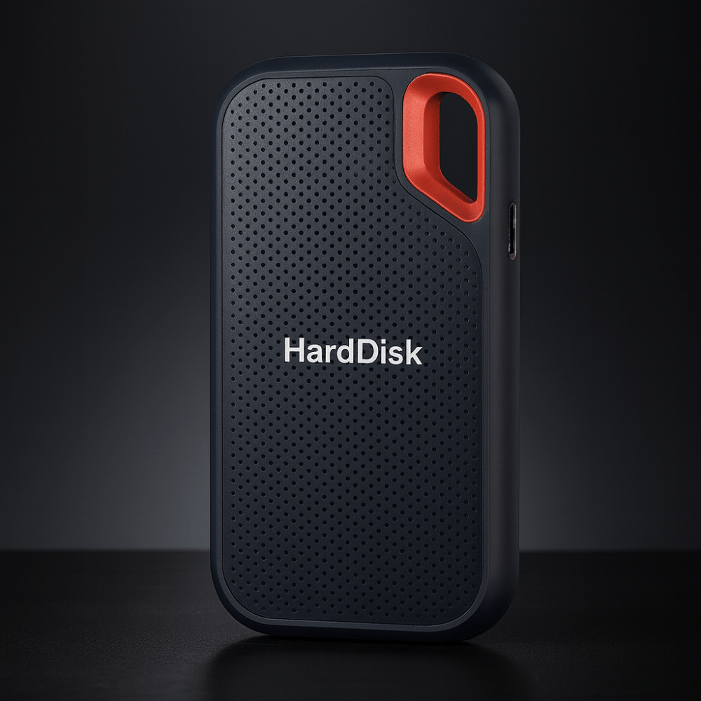 Portables Externes SSD-Laufwerk mit USB-Typ-C