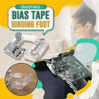 Adjustable Bias Tape Foot for Sewing Machines – Adjustable 5-20 mm