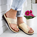 Orthopädische Damen-Sandalen mit Zehenkorrektur