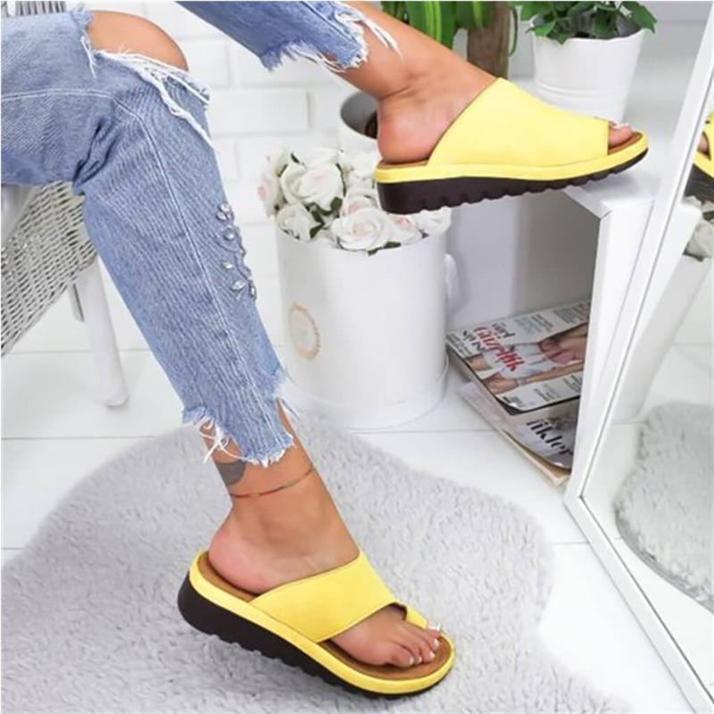 Orthopädische Damen-Sandalen mit Zehenkorrektur