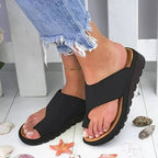 Orthopädische Damen-Sandalen mit Zehenkorrektur