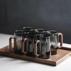 Borosilikatglas mit Holzgriff Mivoza Deutschland