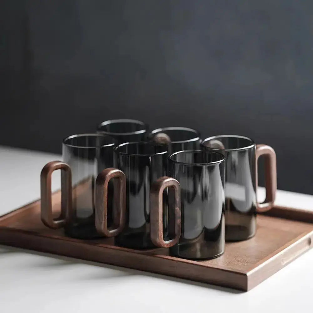 Borosilikatglas mit Holzgriff Mivoza Deutschland