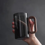 Borosilikatglas mit Holzgriff Mivoza Deutschland