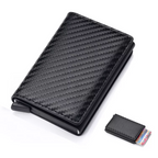 Aluminum Card Holder with Money Clip – RFID Protected