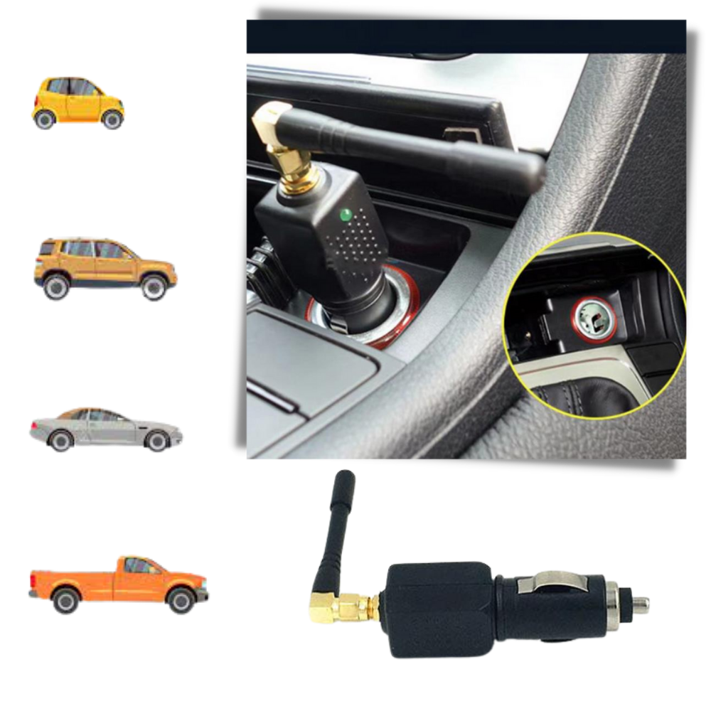 GPS-Signalblocker für Auto mit 12V Anschluss