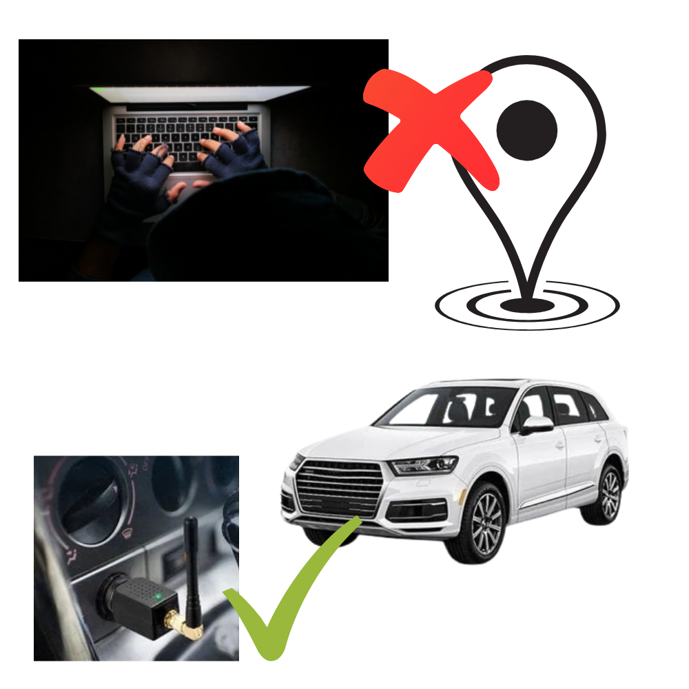 GPS-Signalblocker für Auto mit 12V Anschluss