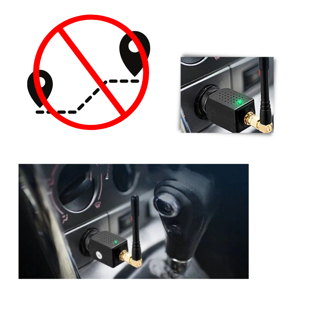 GPS-Signalblocker für Auto mit 12V Anschluss