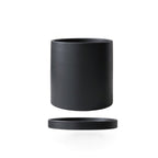 Ceramic Flower Pot with Saucer – Matte Surface