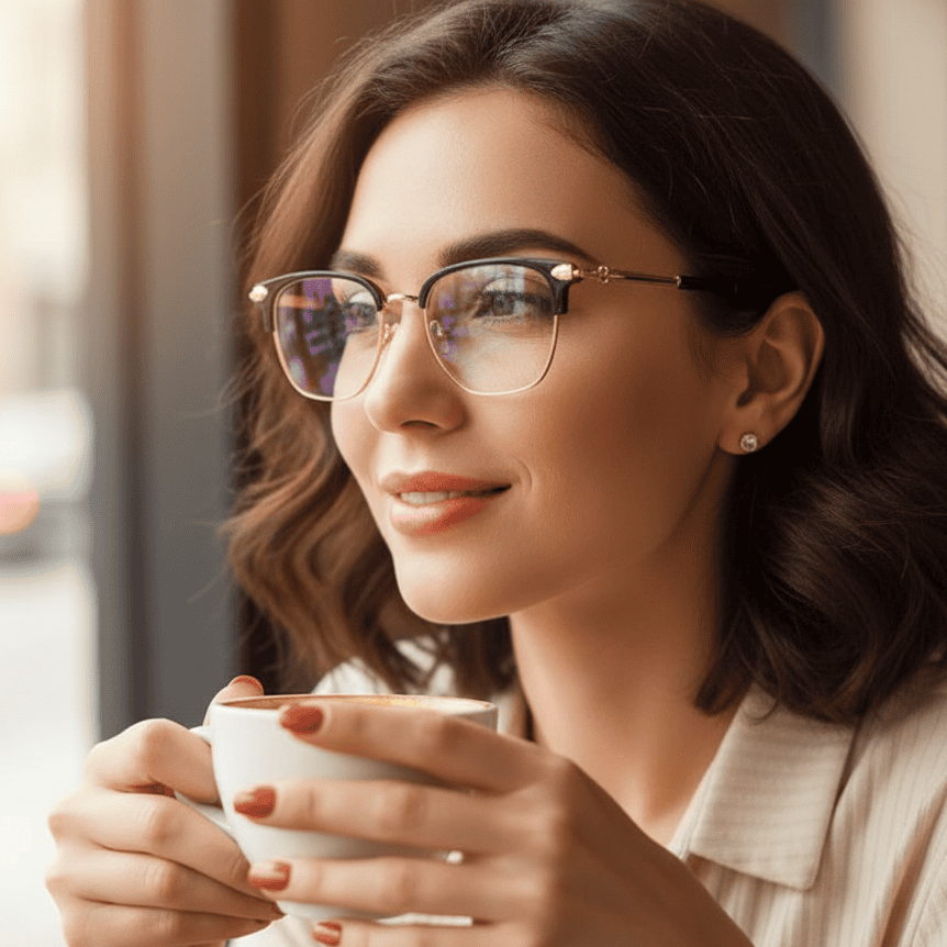 Lesebrille mit Blaulichtfilter – Ultraleicht und kratzfest