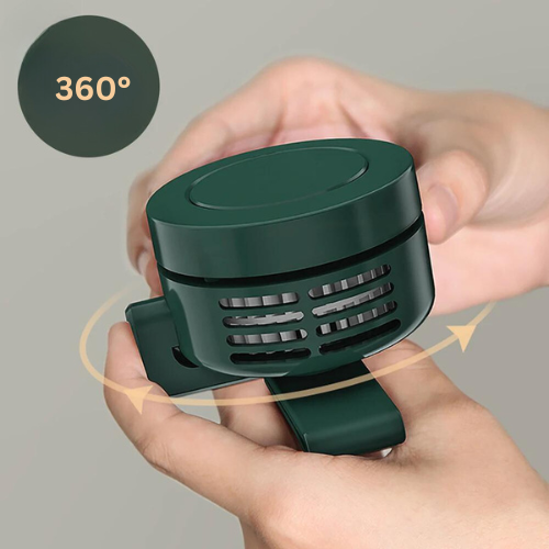 Clip-Ventilator mit 360° Drehung und USB-Anschluss