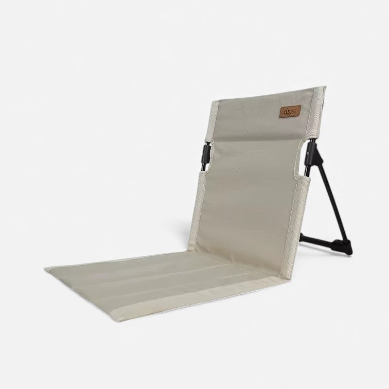 Folding floor chair with backrest – Padded and foldable