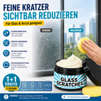 Glass Scratch Remover Cream 2x30g for Windows and Cars