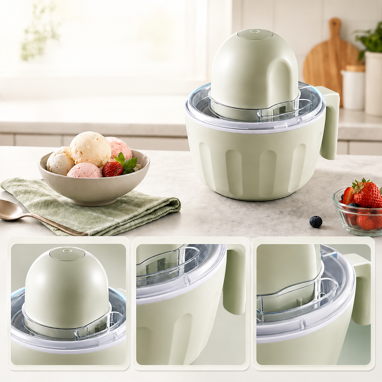 Eismaschine Kinder – Automatisch für cremiges Eis zuhause