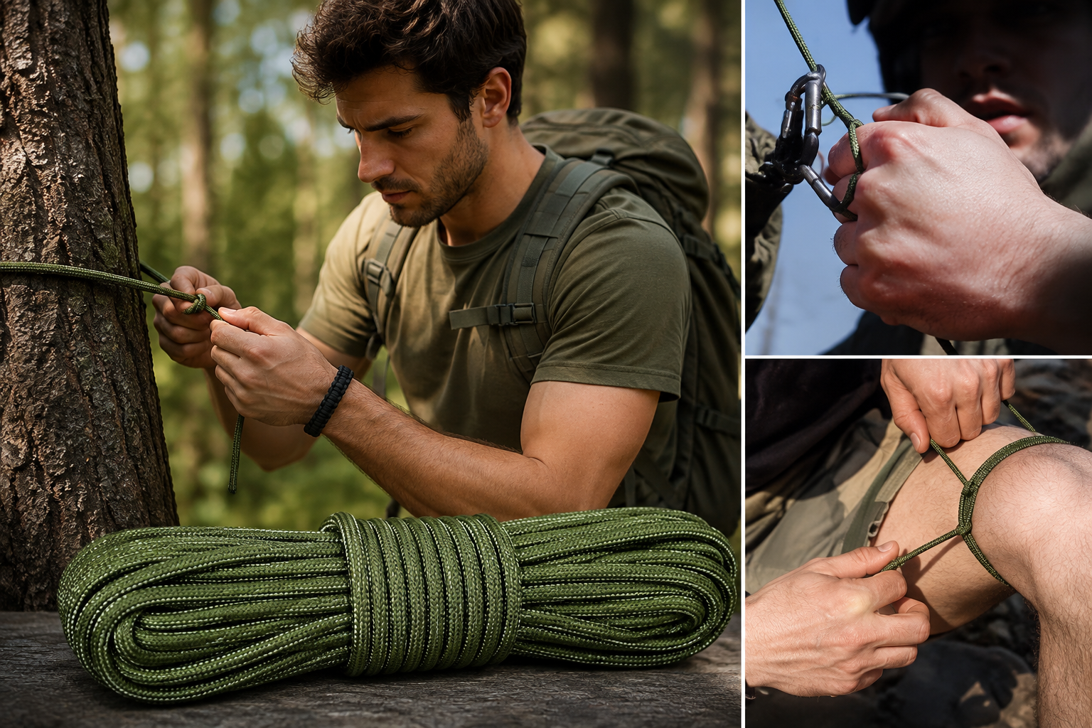 Survival-Set 13-teilig mit Kompass und Multitool