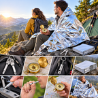 Survival-Set 13-teilig mit Kompass und Multitool