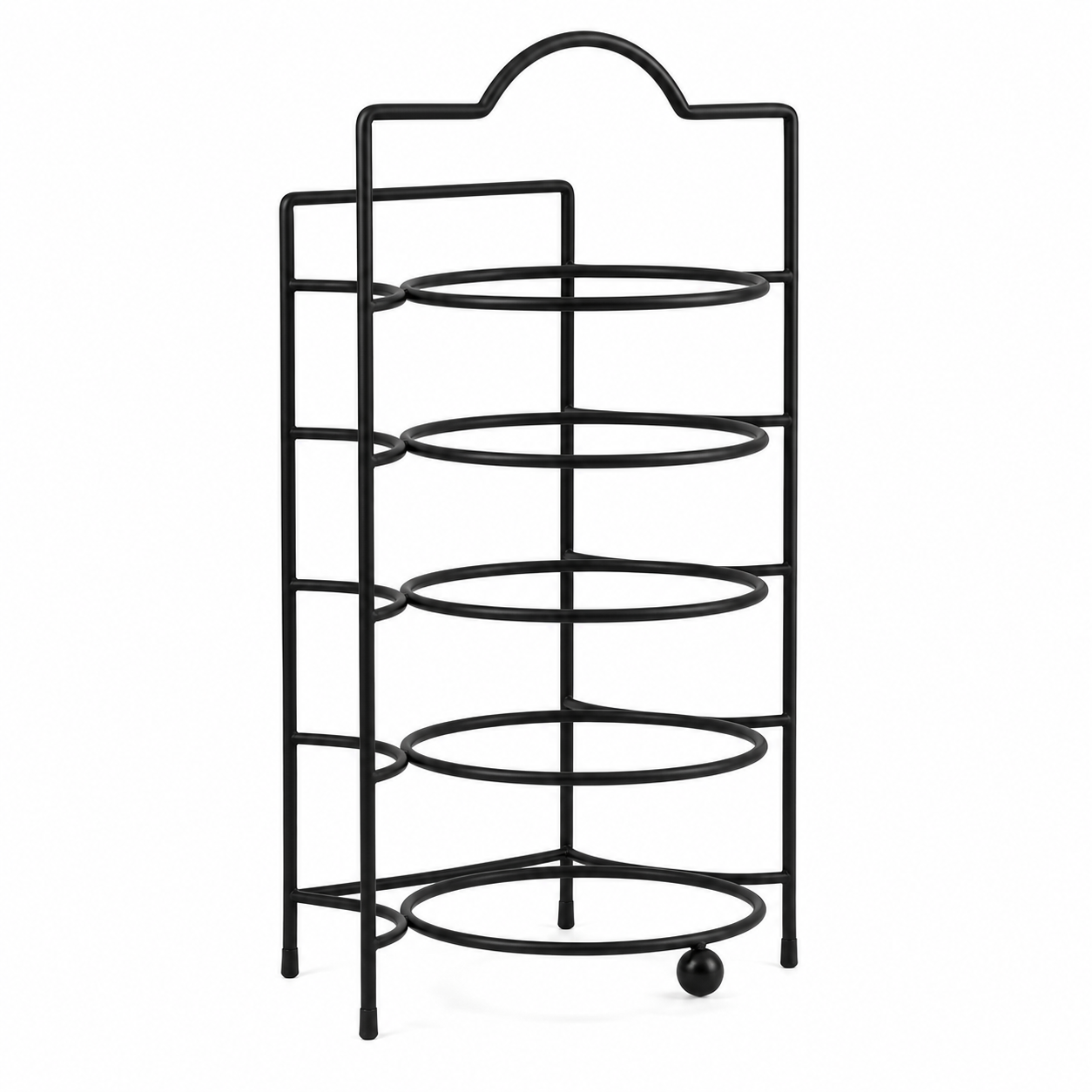 Küchen-Vorbereitungsregal mehrstufig mit Tablett-Organizer