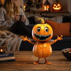 Kürbis-Figur für Garten und Zuhause – Herbstdeko