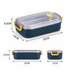 Lunchbox isoliert mit Edelstahl-Isolierung