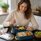 Lunchbox isoliert mit Edelstahl-Isolierung