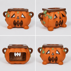 Kürbis Taschentuchbox Deko für Halloween