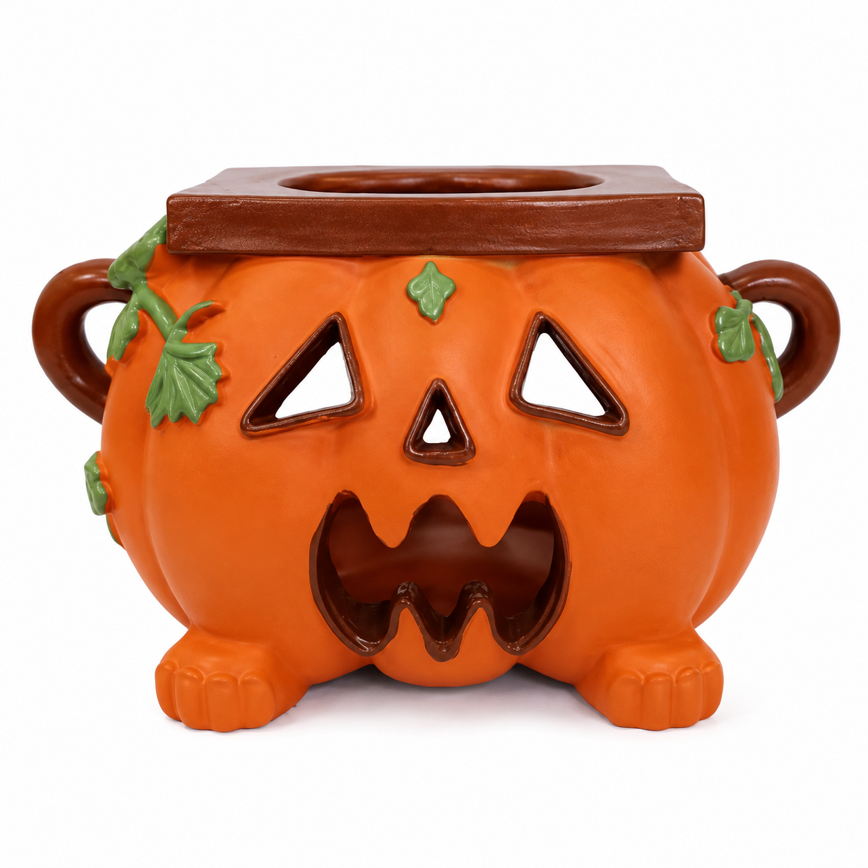 Kürbis Taschentuchbox Deko für Halloween