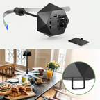 Tischventilatormit Fliegenabwehr und flexiblem Hals