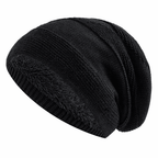Fleece-Lined Slouchy Beanie – Warm and Comfortable