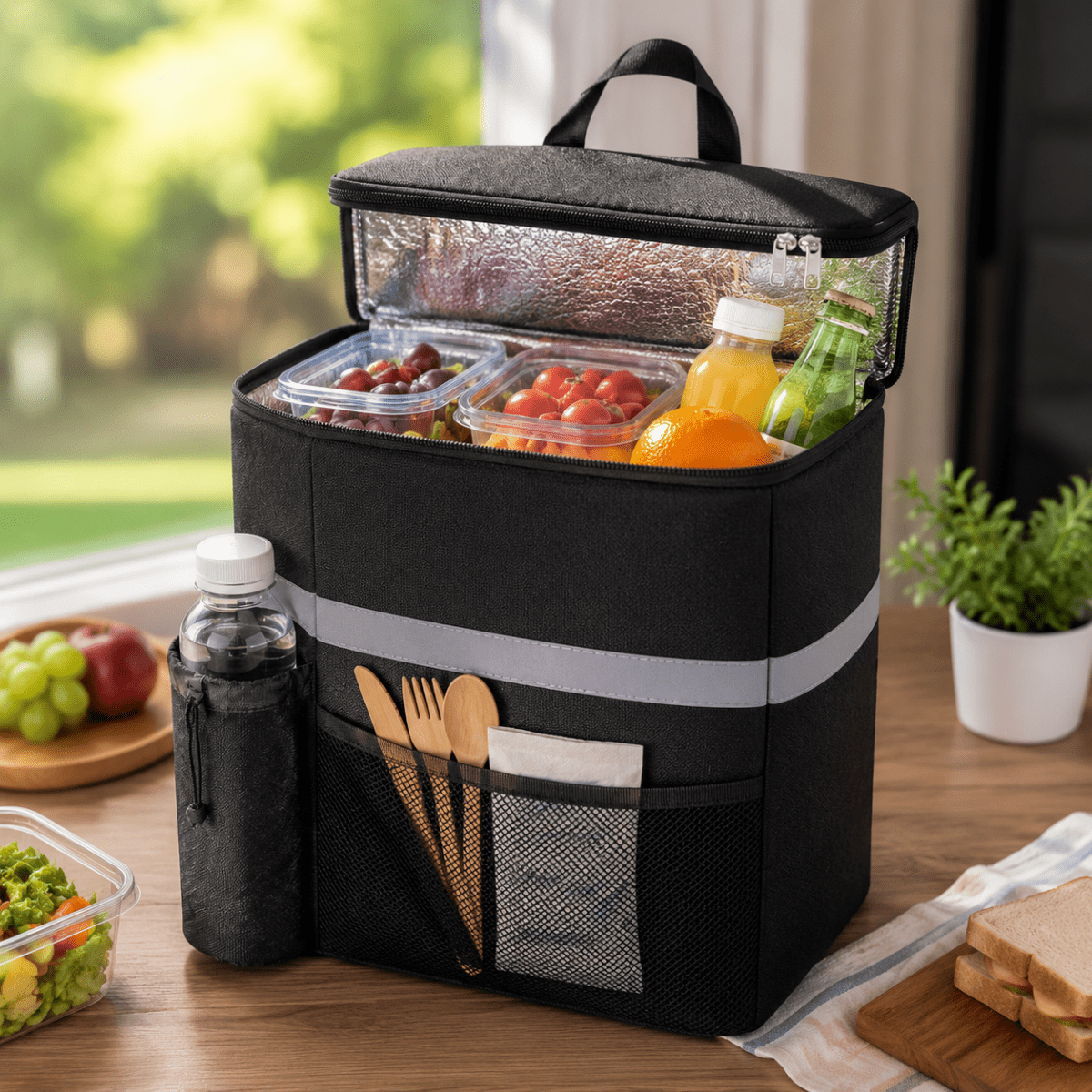 Kühltasche mit Isolierung für Lebensmittel und Getränke