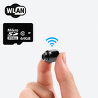 Wi-Fi surveillance camera with night vision and 120° wide angle
