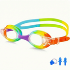 Schwimmbrille für Kinder mit Nasenklemme und Ohrstöpsel
