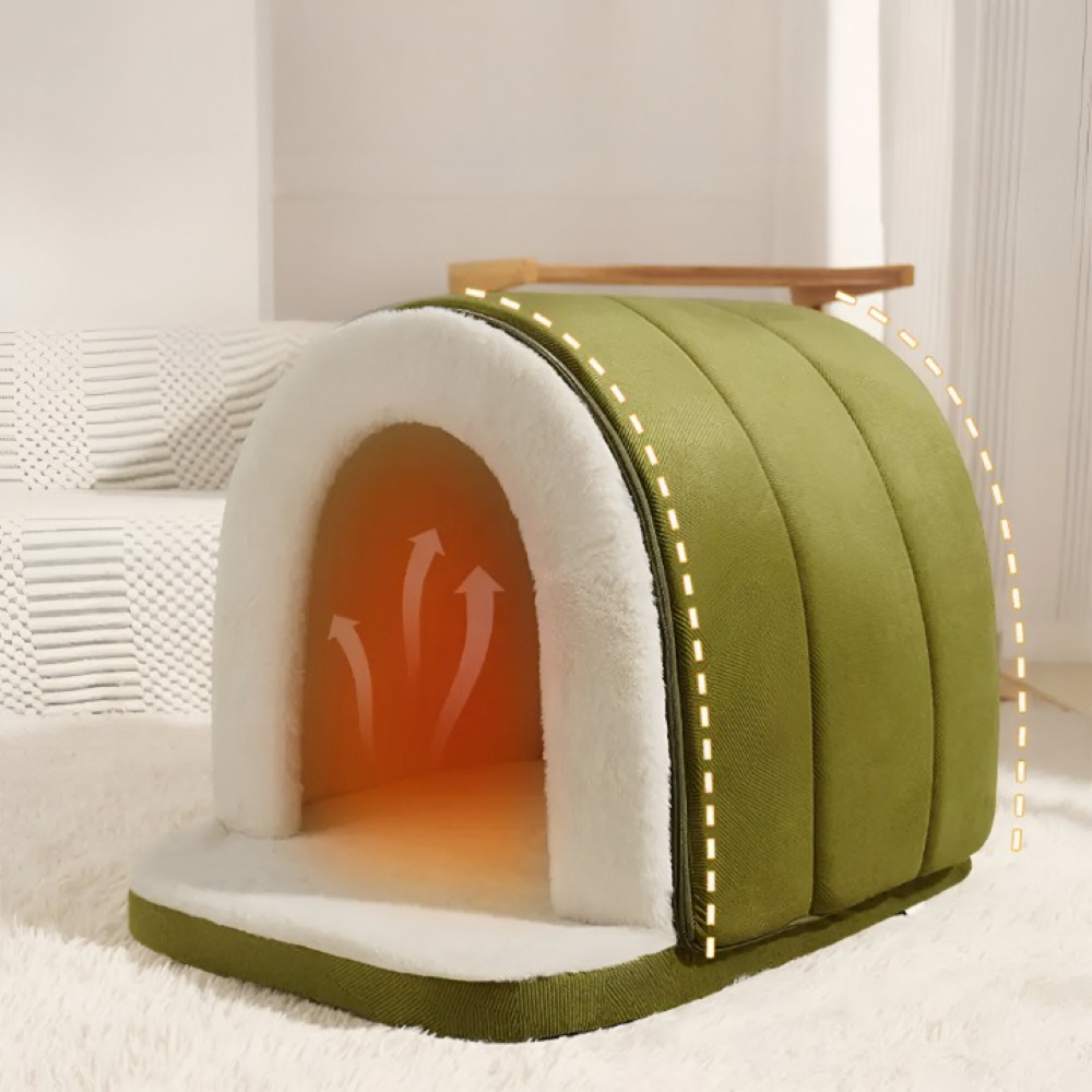 Hundebett Höhle 2-in-1 – Beruhigt Ängstliche Haustiere Natürlich -   Mivoza Deutschland