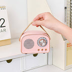 Retro Bluetooth Speaker with Vintage Design